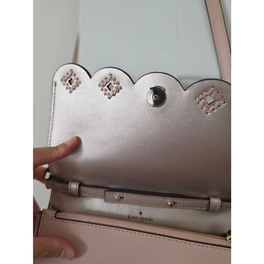 Kate spade Magnolia Street Addison Crossbody Bag, Pink - Picture 9 of 14